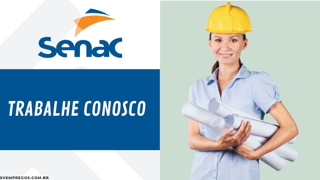 Senac MG está anunciando novas vagas de emprego saiba mais