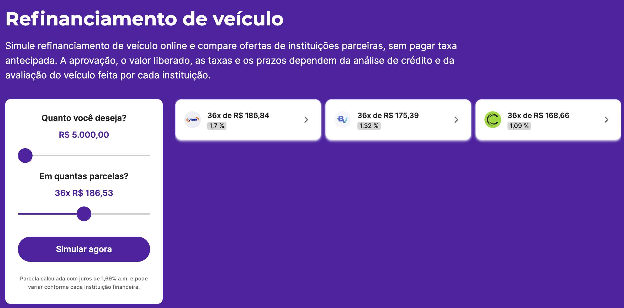 refinanciamento