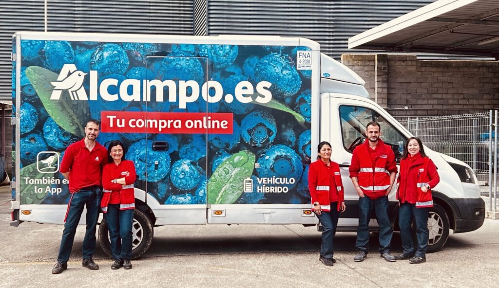 como Repartidor/a de Pedidos CFC en Alcampo